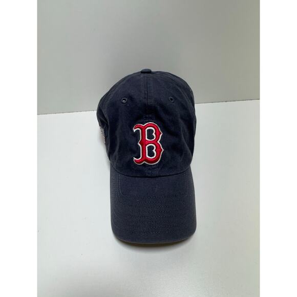 Boston Red Sox 47 Brand MLB lean Up Adjustable Strap back Had Dad Cap - Picture 1 of 8
